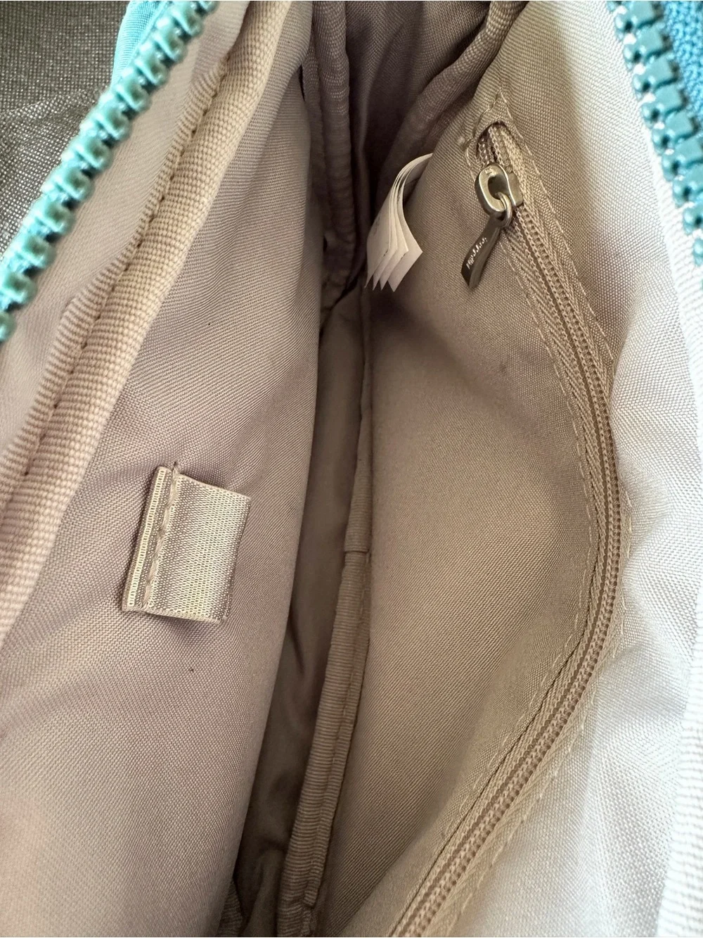 Baggallini Green Nylon Crossbody Travel Bag RFID Organizer Lightweight Purse